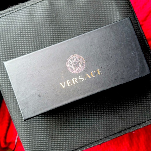 Versace Red Sunglasses - Picture 7 of 11